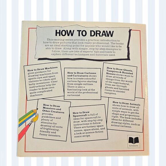 Vtg How to Draw book lot - Picture 4 of 10